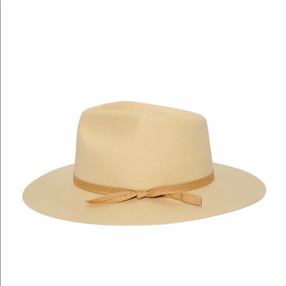 Lack of Color Ivory Zulu Rancher Wool Fedora Hat - Picture 4 of 6